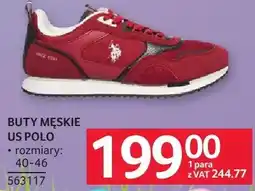 Selgros Buty męskie US Polo rozmiary 41-46 oferta
