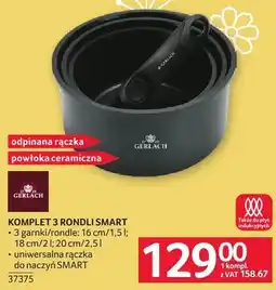 Selgros Komplet 3 rondli Smart oferta