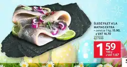 Selgros Śledź filet a la Matias Extra oferta