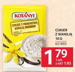 Selgros Cukier z wanilią Kotányi oferta