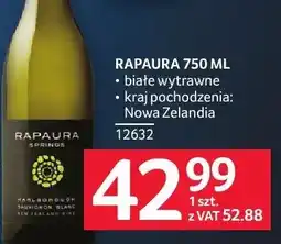 Selgros Wino RAPAURA oferta