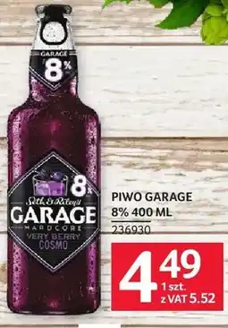 Selgros Piwo Garage 8% oferta