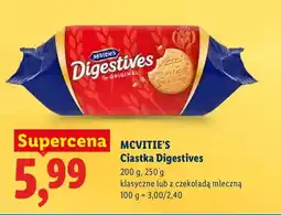 Lidl Ciastka Digestives klasyczne oferta
