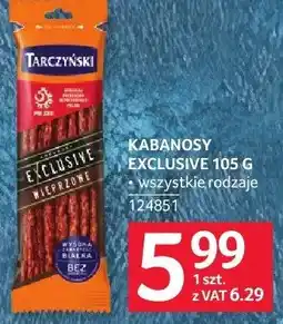 Selgros Kabanosy exclusive oferta