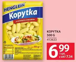 Selgros Kopytka 500 g Henglein oferta
