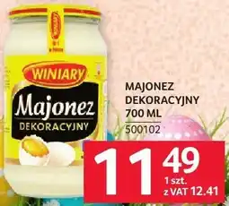 Selgros Majonez dekoracyjny Winiary oferta