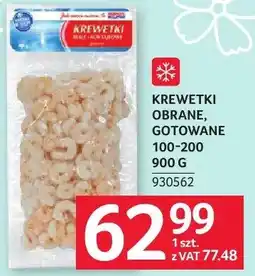 Selgros Krewetki obrane gotowane Armtaj 100-200 oferta