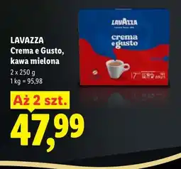 Lidl Kawa mielona Crema e Gusto oferta