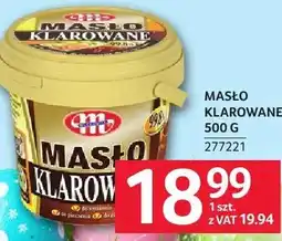 Selgros Masło klarowane oferta