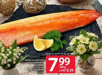 Selgros Łosoś atlantycki filet wędzony na zimno oferta