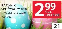 Selgros Barwnik spożywczy Dr. Oetker oferta