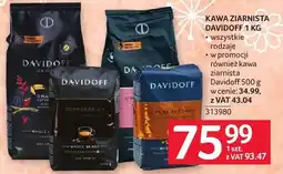 Selgros Kawa ziarnista DAVIDOFF oferta