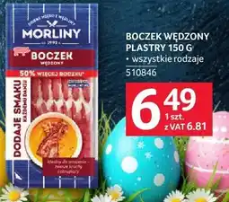 Selgros Boczek wędzone plastry oferta