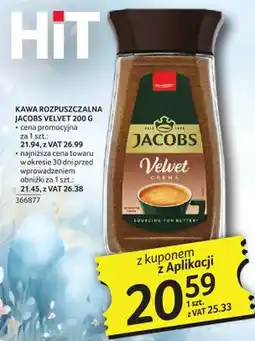 Selgros Kawa rozpuszczalna JACOBS VELVET oferta