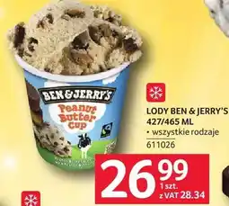 Selgros Lody Ben & Jerry's 427/465 ml oferta