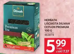 Selgros Herbata liściasta DILMAH CEYLON PREMIUM oferta
