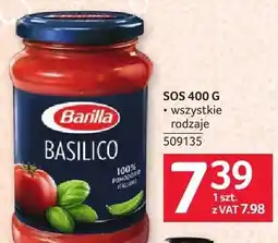 Selgros Sos Barilla Basilico oferta