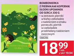 Selgros Bombonierka z piernikami Kopernik słodki upominek oferta