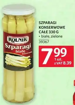Selgros Szparagi konserwowe Rolnik białe, zielone oferta