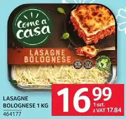 Selgros Lasagne bolognese oferta