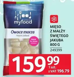 Selgros Owoce morza Myfood mięso z mąży świętego Jakuba oferta