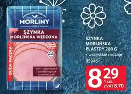 Selgros Szynka morlińska plastry oferta