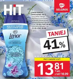 Selgros Perełki zapachowe LENOR PEREŁKI ZAPACHOWE oferta