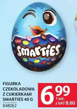 Selgros Figurka czekoladowa z cukierkami Smarties oferta