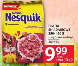Selgros Płatki śniadaniowe Nesquik oferta