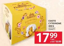 Selgros Ciasto cytrynowe Rond'oro Primavera oferta