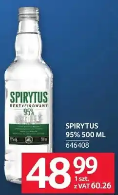 Selgros Wódka Spirytus 95% oferta
