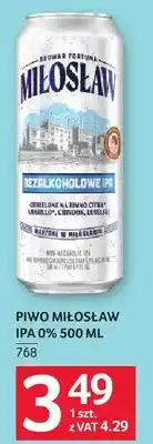 Selgros Piwo Miłosław IPA 0% oferta