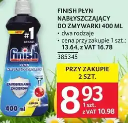 Selgros Płyn nabłyszczający do zmywarki FINISH PŁYN NABŁYSZCZAJĄCY DO ZMYWARKI oferta