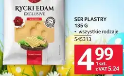 Selgros Ser plastry 135 g wszystkie rodzaje oferta