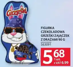 Selgros Figurka czekoladowa Grzeski Zajączek z drażami oferta
