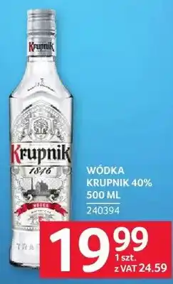Selgros Wódka Krupnik 40% oferta