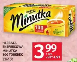 Selgros Herbata ekspresowa MINUTKA oferta