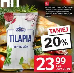Selgros Filety tilapia Ocean bez skóry oferta