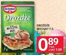 Selgros Drożdże Dr. Oetker oferta