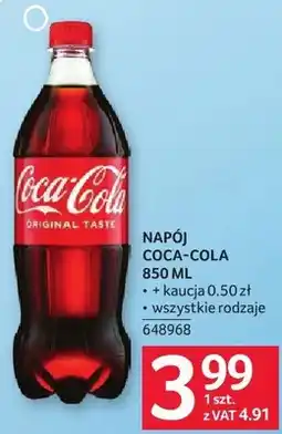 Selgros Napój Coca-Cola oferta