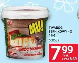 Selgros Twaróg sernikowy 4% oferta