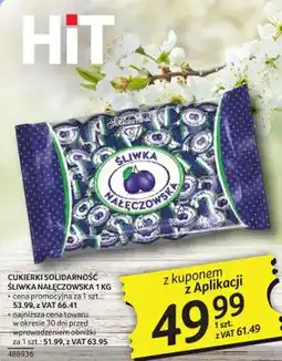 Selgros Cukierki solidarność śliwka nałęczowska oferta