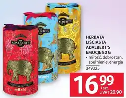 Selgros Herbata liściasta Adalbert's Emocje oferta