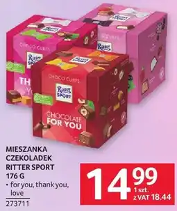 Selgros Czekoladki Choco Cubes for you, thank you, love oferta