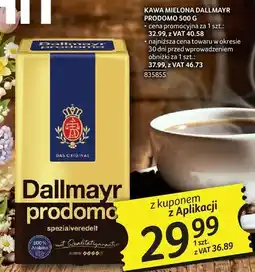 Selgros Kawa mielona DALLMAYR PRODOMO oferta