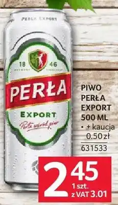 Selgros Piwo Perła Export 500ml + kaucja 0.50zł oferta