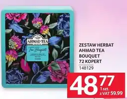 Selgros Zestaw herbat Ahmad Tea Bouquet 72 kopert oferta