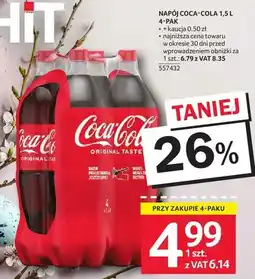 Selgros Napój Coca-Cola 1.5 l 4-pak oferta