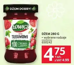 Selgros Dżem truskawkowy Łowicz oferta