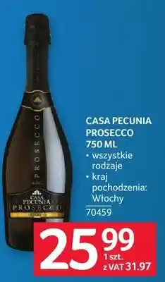 Selgros Wino CASA PECUNIA PROSECCO oferta